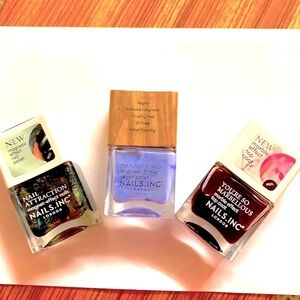 Nails .INC London (long lasting vegan nail polis 3 for $38  Each is for $15